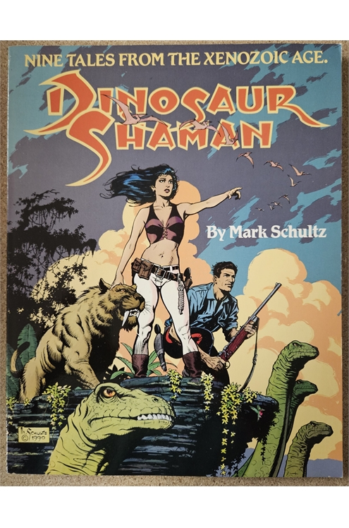 Dinosaur Shaman Graphic Novel (Kitchen Sink 1990) Used - Like New