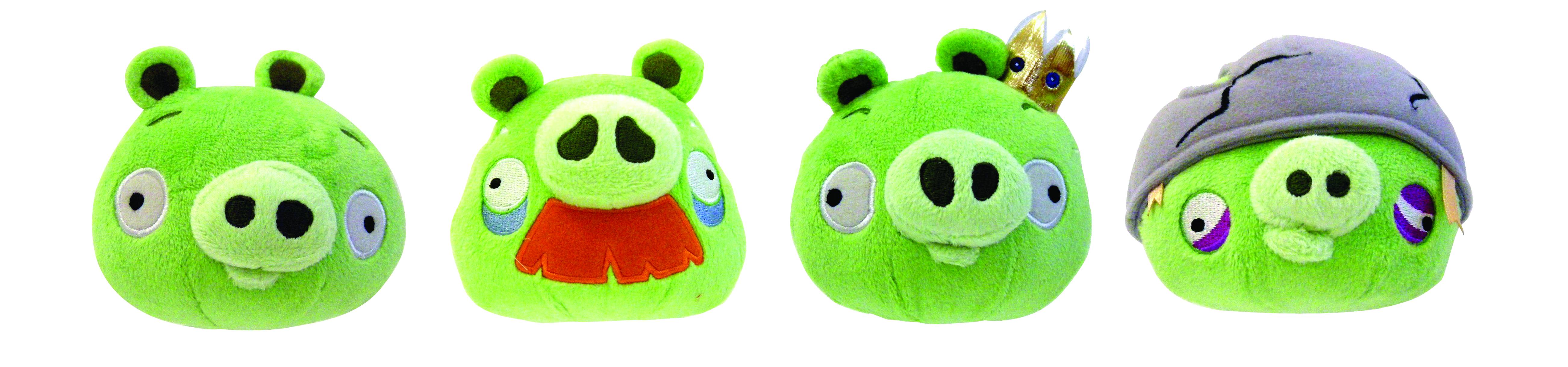 Angry Birds 8-In Plush Pig W/sound Assortment