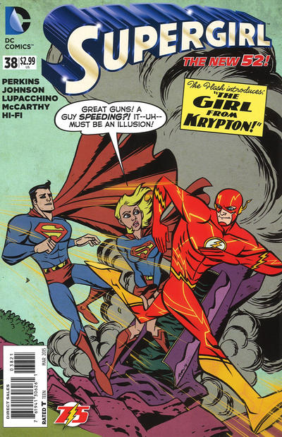Supergirl #38 Flash 75 Variant Edition (2011)