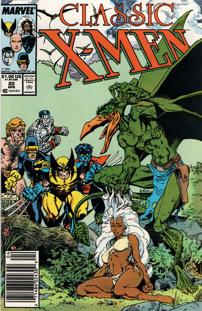 Classic X-Men #20 [Newsstand]-Very Good (3.5 – 5)