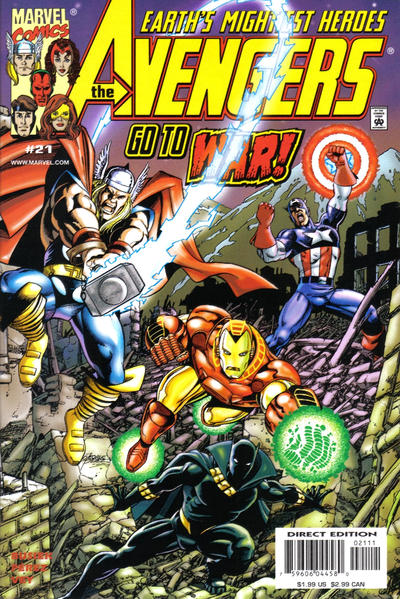 Avengers #21 [Direct Edition]-Fine (5.5 – 7)