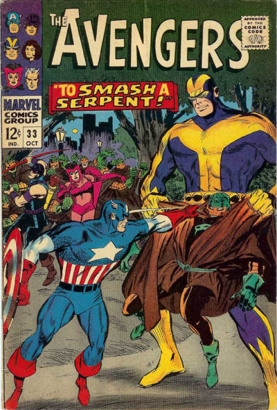 The Avengers #33 (1963)-Very Good (3.5 – 5)