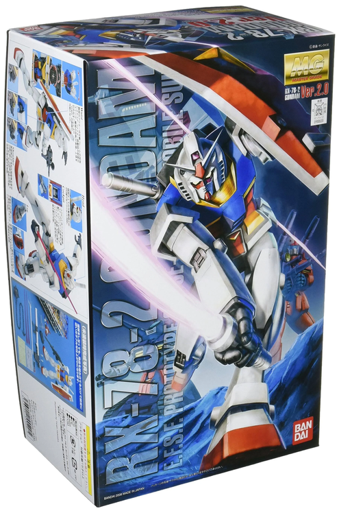 Gundam Rx-78-2 (Version 2.0) Bandai Mg Model Kit