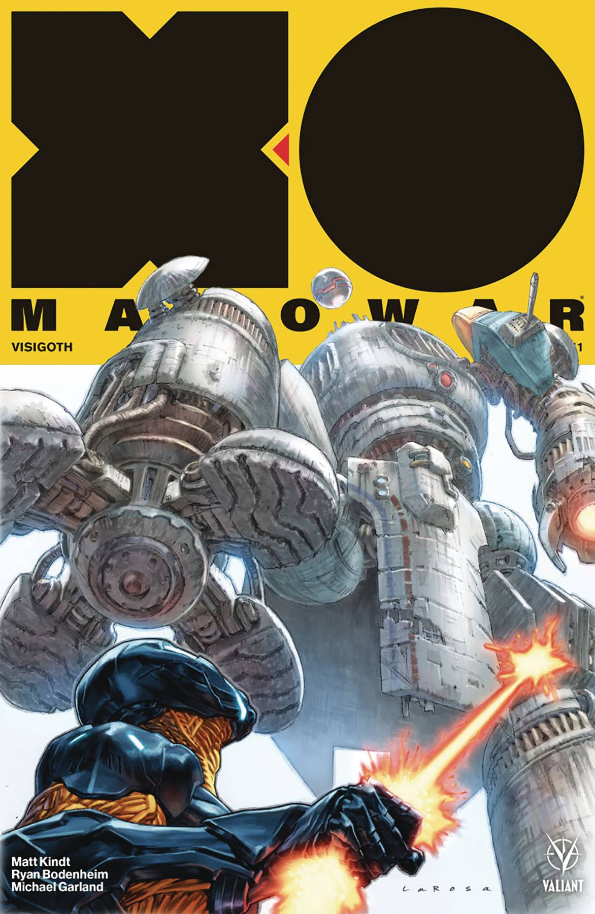 X-O Manowar #11 Cover A Larosa (New Arc) (NET) (2017)