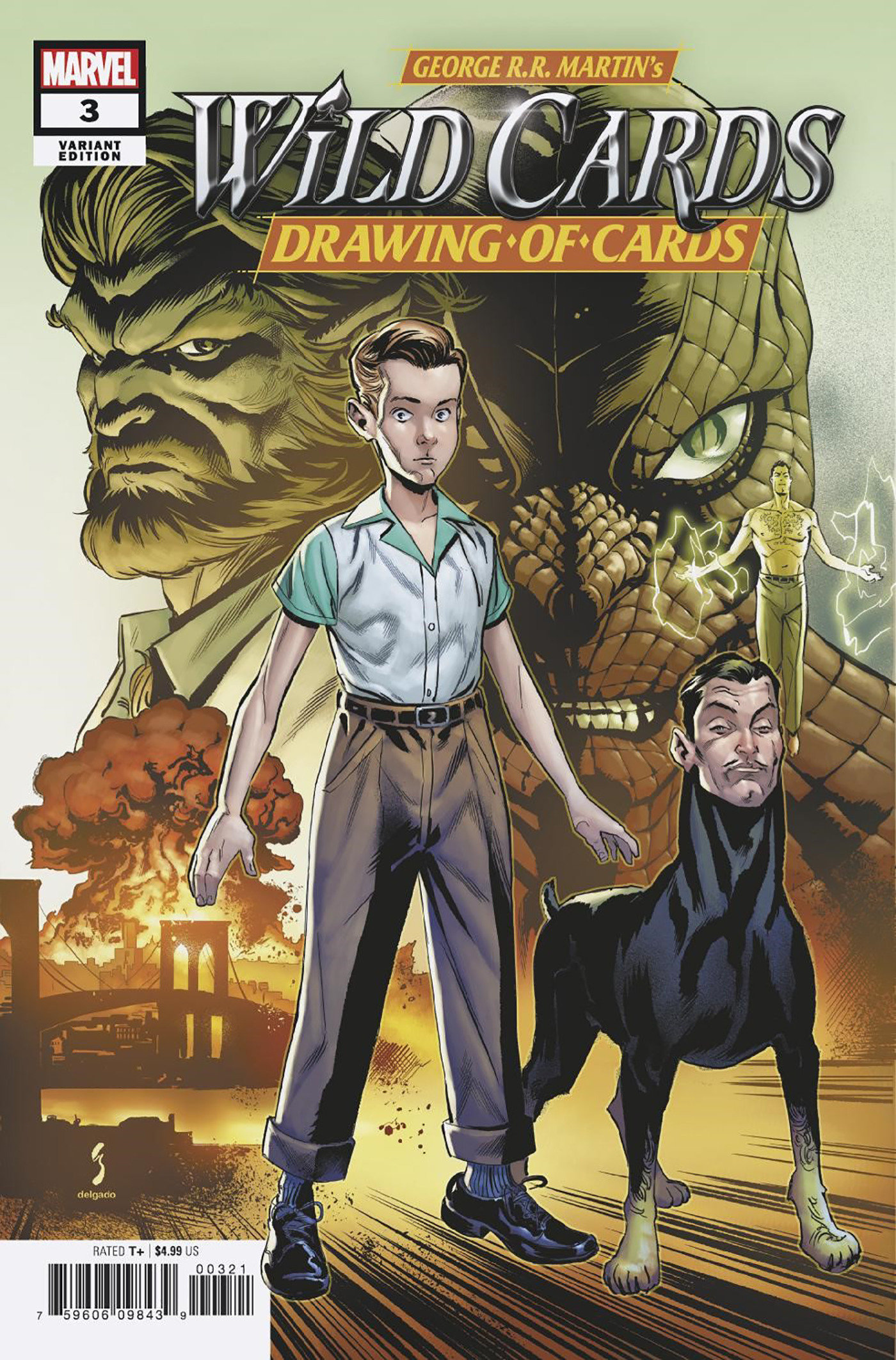 Wild Cards The Drawing of Cards #3 Shaw Variant