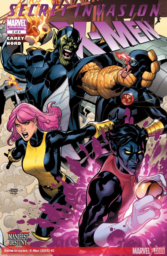 Secret Invasion X-Men #2 (2008)