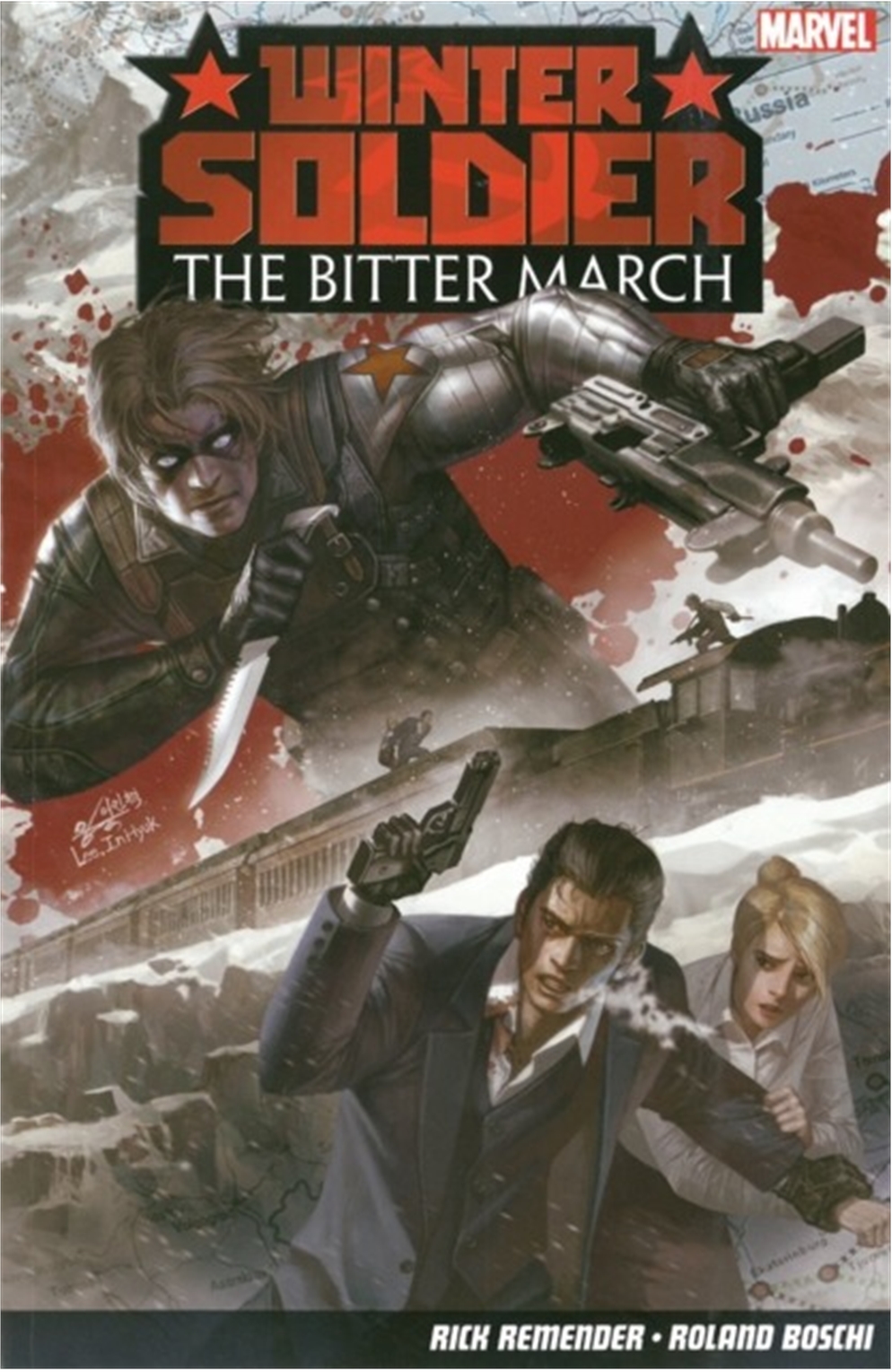 Winter Soldier Graphic Novel Bitter March  (Uk Edition)