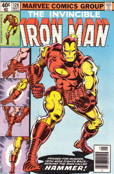 Iron Man #126 [Newsstand](1968)-Very Fine (7.5 – 9)