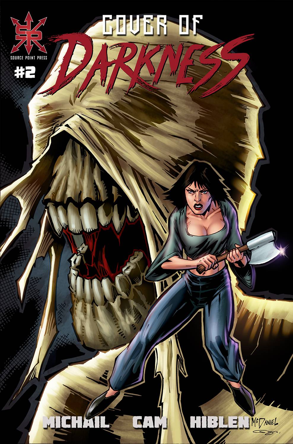 Cover of Darkness #2 Cover B Mcdaniel (Mature)