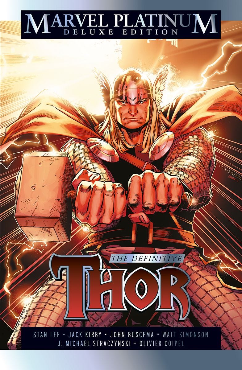 Marvel Platinum Thor Deluxe Hardcover