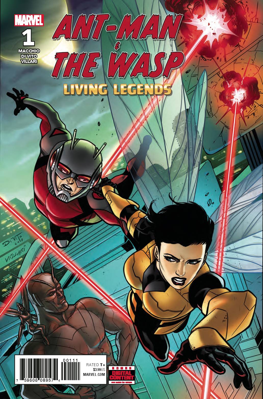 Ant-Man And Wasp Living Legends #1