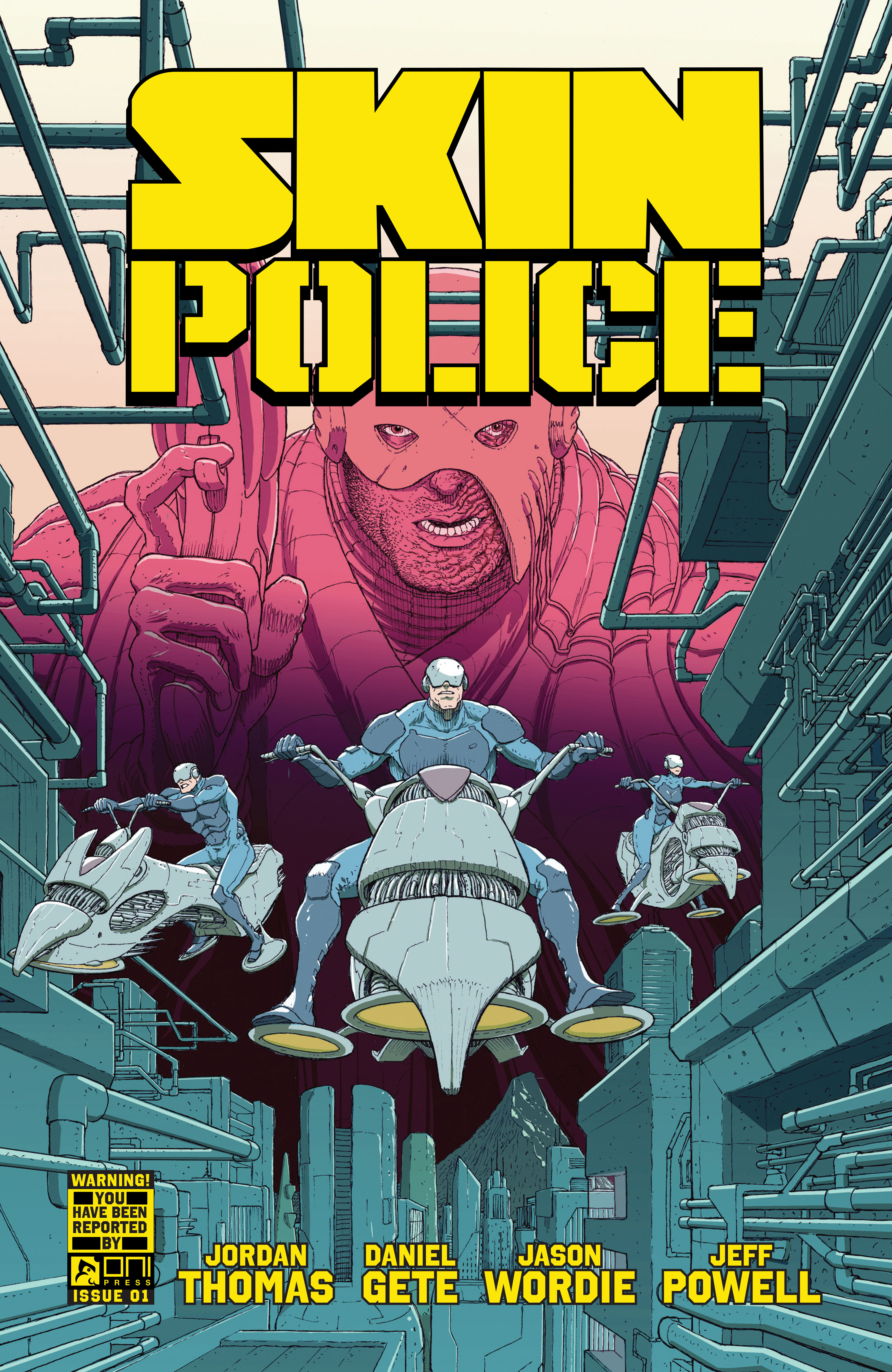 Skin Police #1 Cover B Nick Pitarra Variant (Mature) (Of 4)