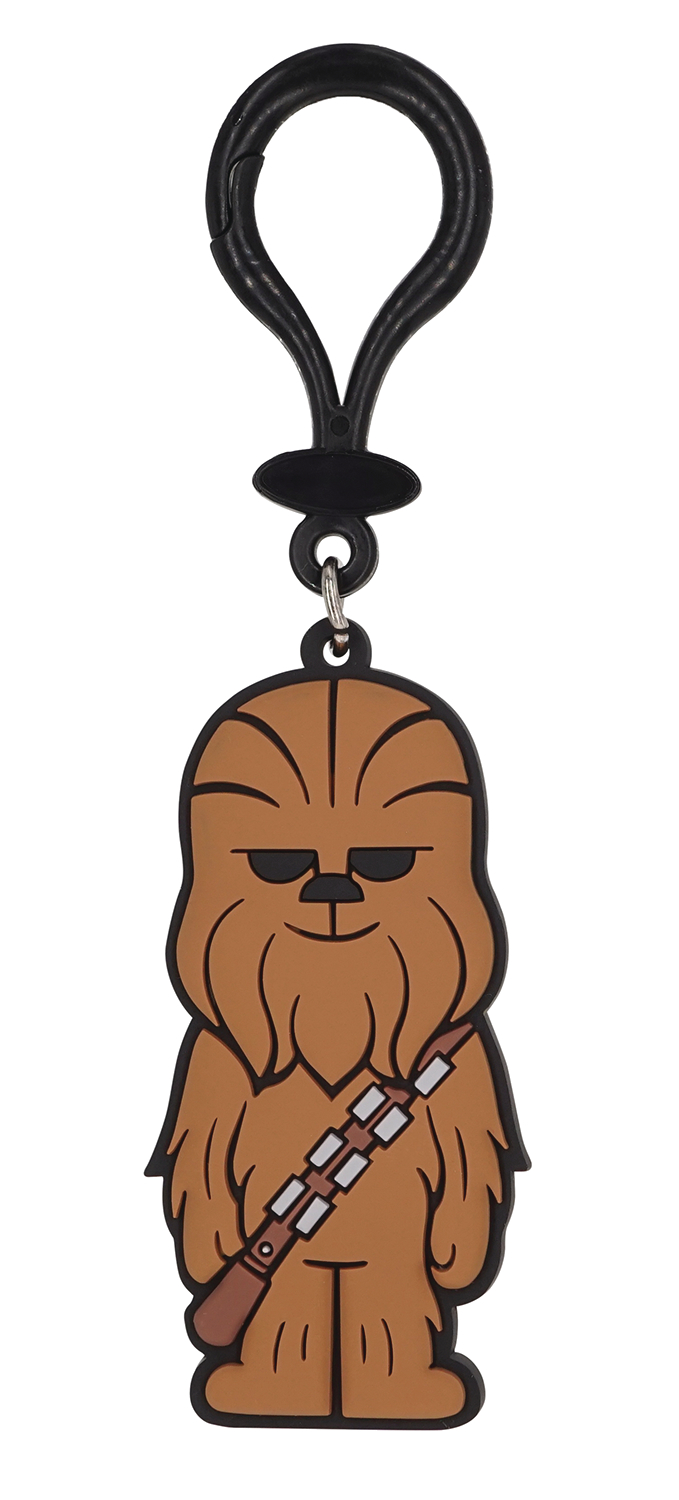 Star Wars Chewbacca PVC Soft Touch Bag Clip