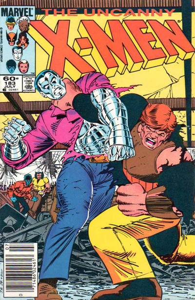 The Uncanny X-Men #183 [Newsstand]-Near Mint (9.2 - 9.8)