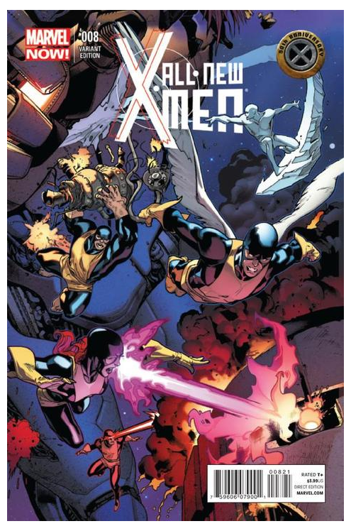 All-New X-Men #8 X-Men 50th Anniversary Variant 2012