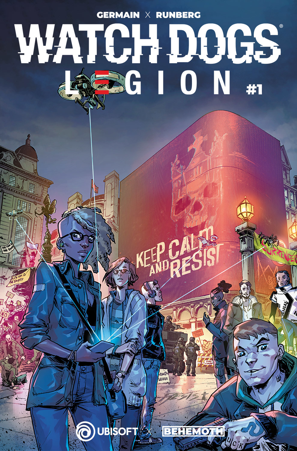 Watch Dogs Legion #1 Cover D 1 for 10 Incentive Germain (Mature) (Of 4)