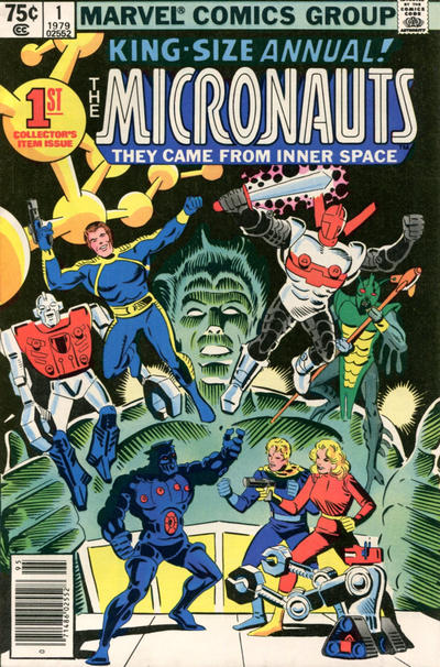 Micronauts Annual #1 [Newsstand](1979)-Very Fine (7.5 – 9)