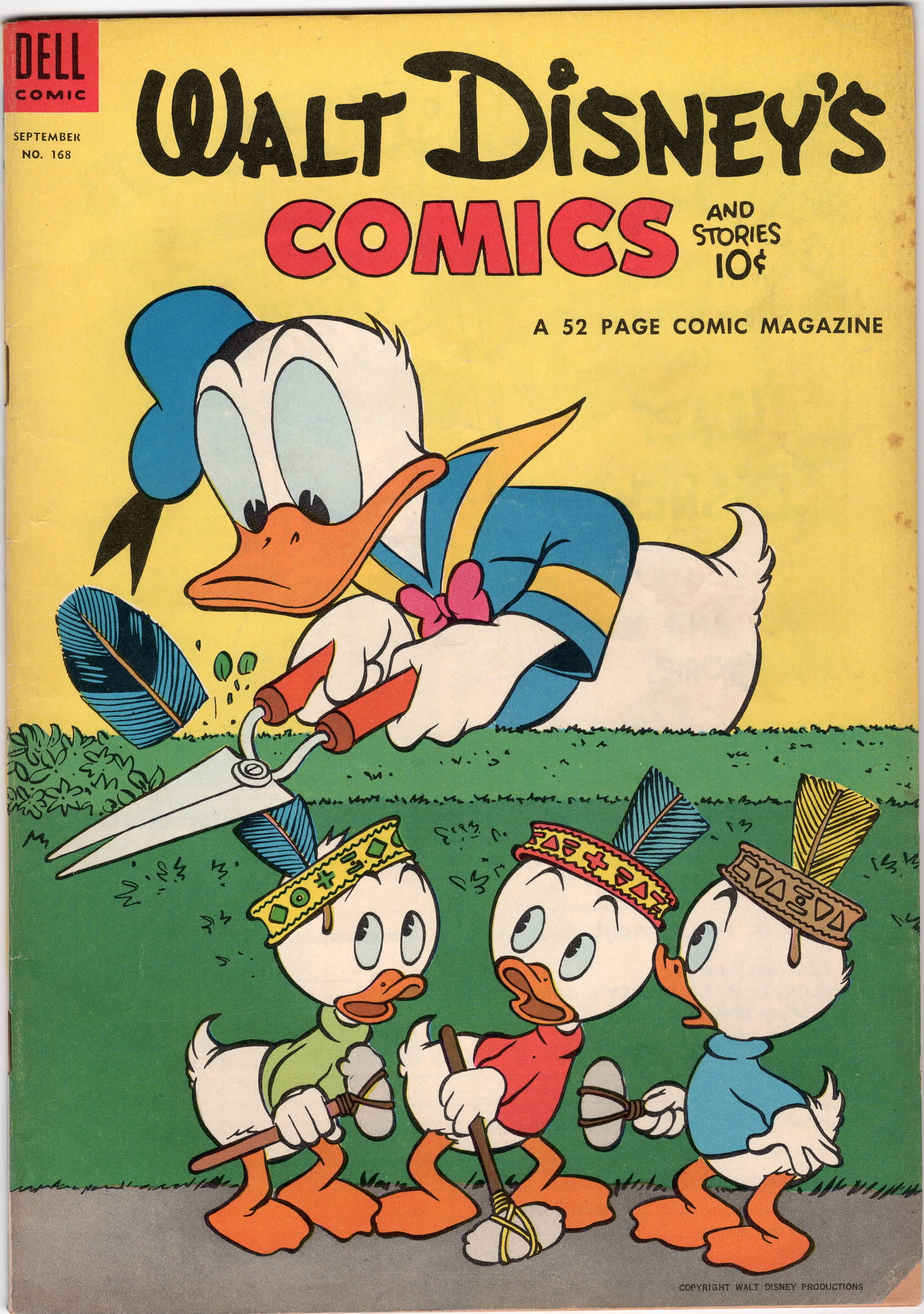 Walt Disney's Comics & Stories #168