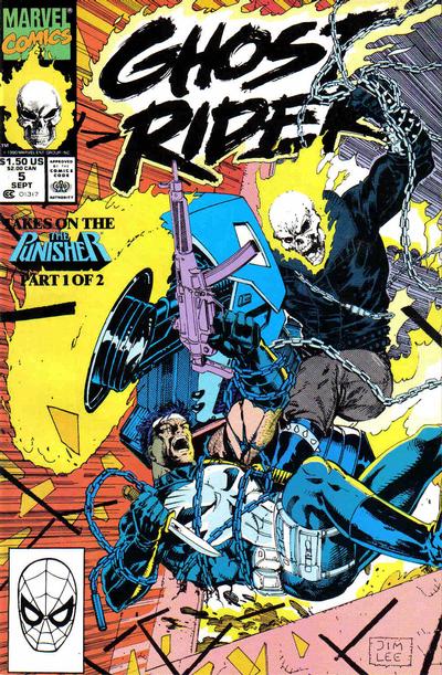 Ghost Rider #5 [Direct]-Near Mint (9.2 - 9.8)