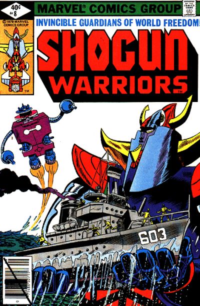 Shogun Warriors #8 [Newsstand]-Fine