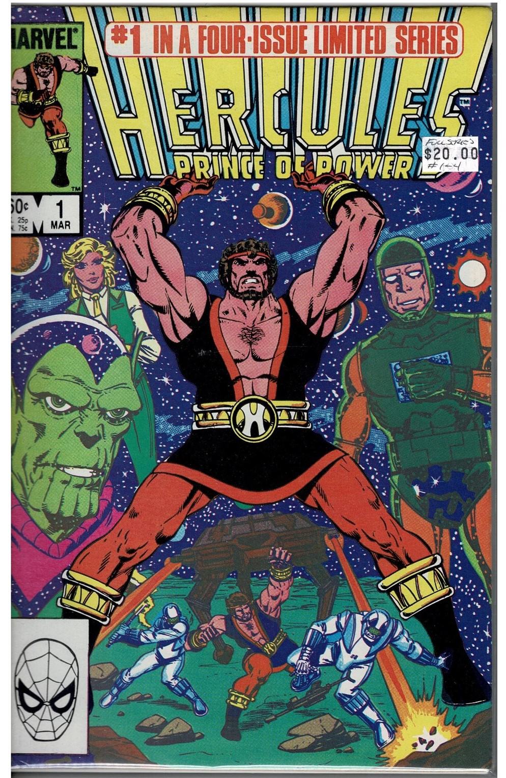 Hercules Prince of Power #1-4  Comic Pack
