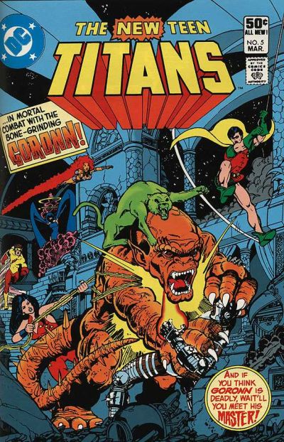 The New Teen Titans #5 [Direct]-Near Mint (9.2 - 9.8)