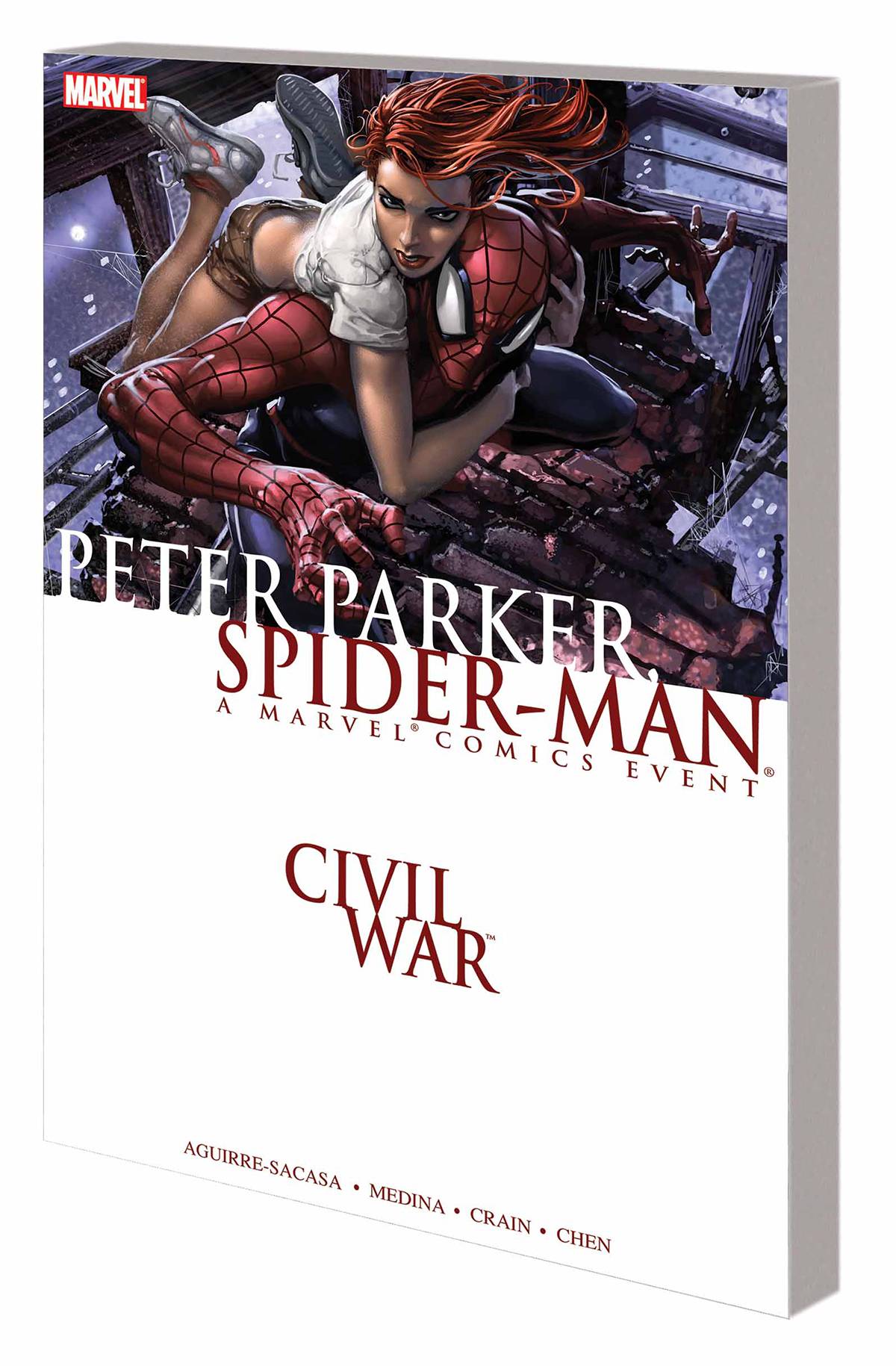 Civil War Peter Parker Spider-Man Graphic Novel