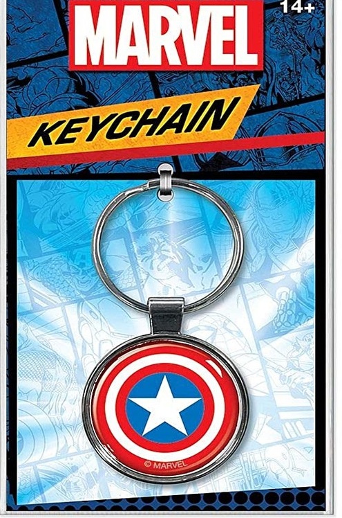 Captain American Logo Keychain