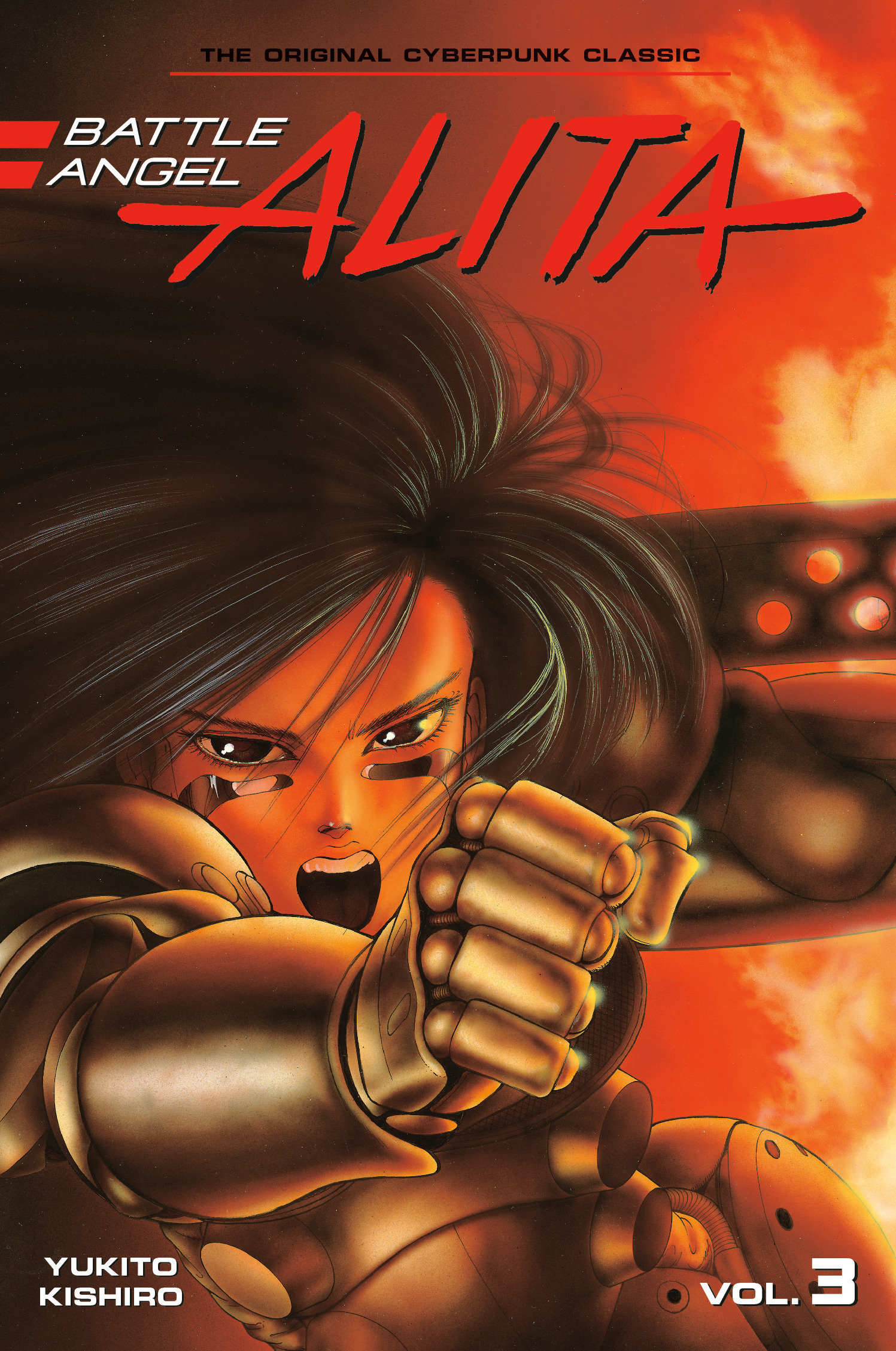 Battle Angel Alita Manga Volume 3