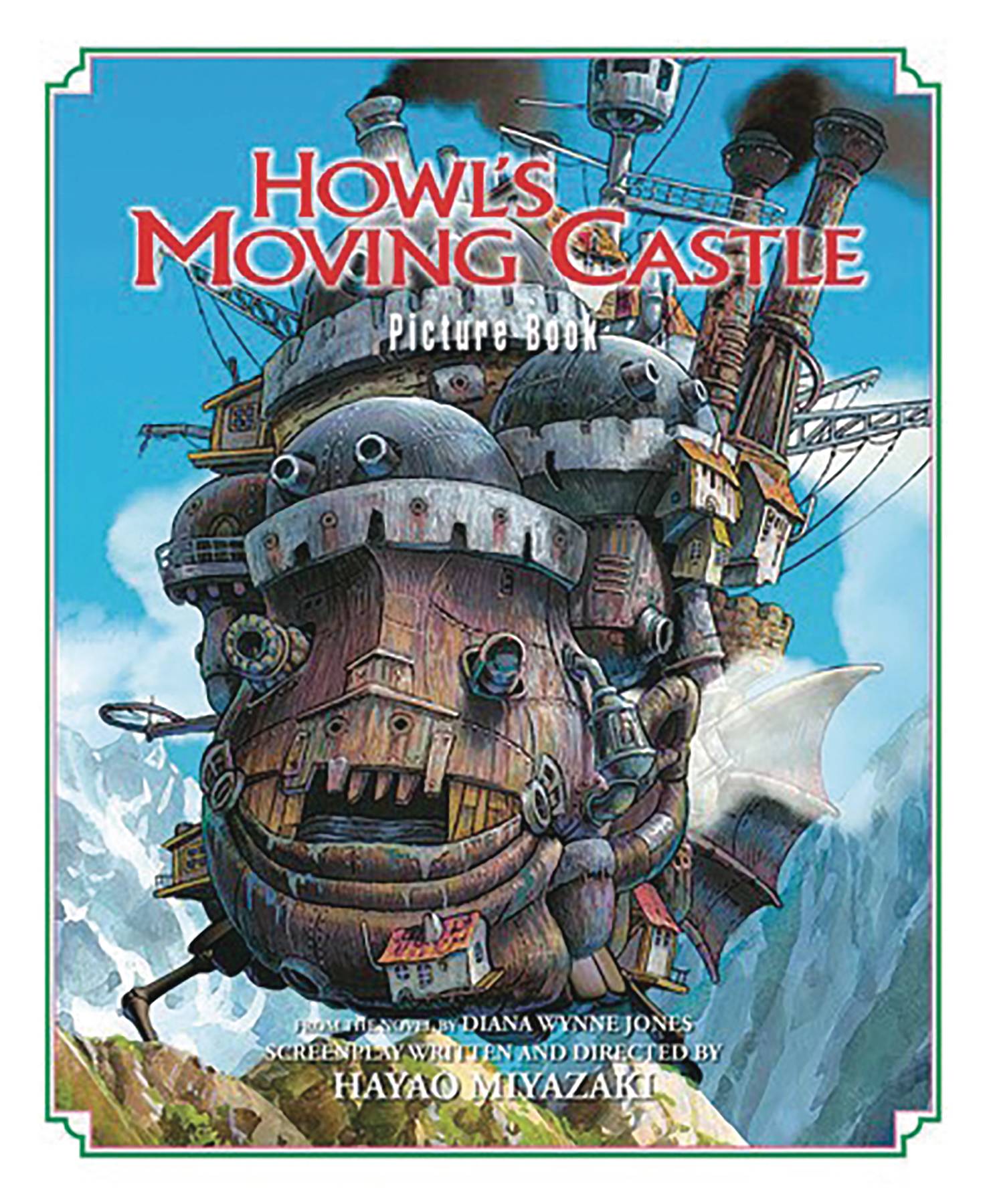 Studio Ghibli Picture Books Hardcover Volume 1 Howl's Moving Castle