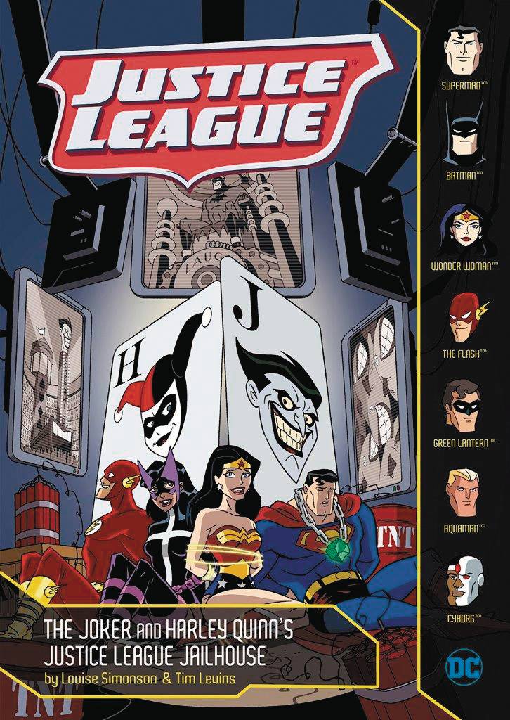 Justice League Young Reader Graphic Novel #6 Joker & Harley Quinns JLA Jailhouse