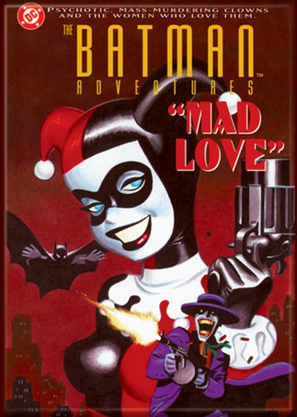 Harley Quinn Mad Love Cover Magnet