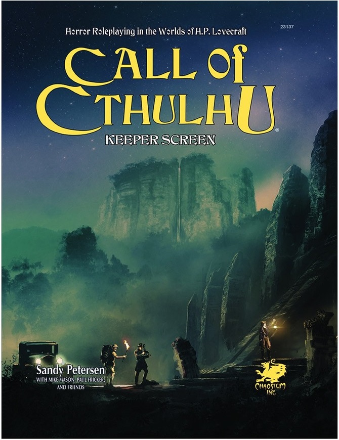 Call of Cthulhu Keeper Screen Pack 7th Edition