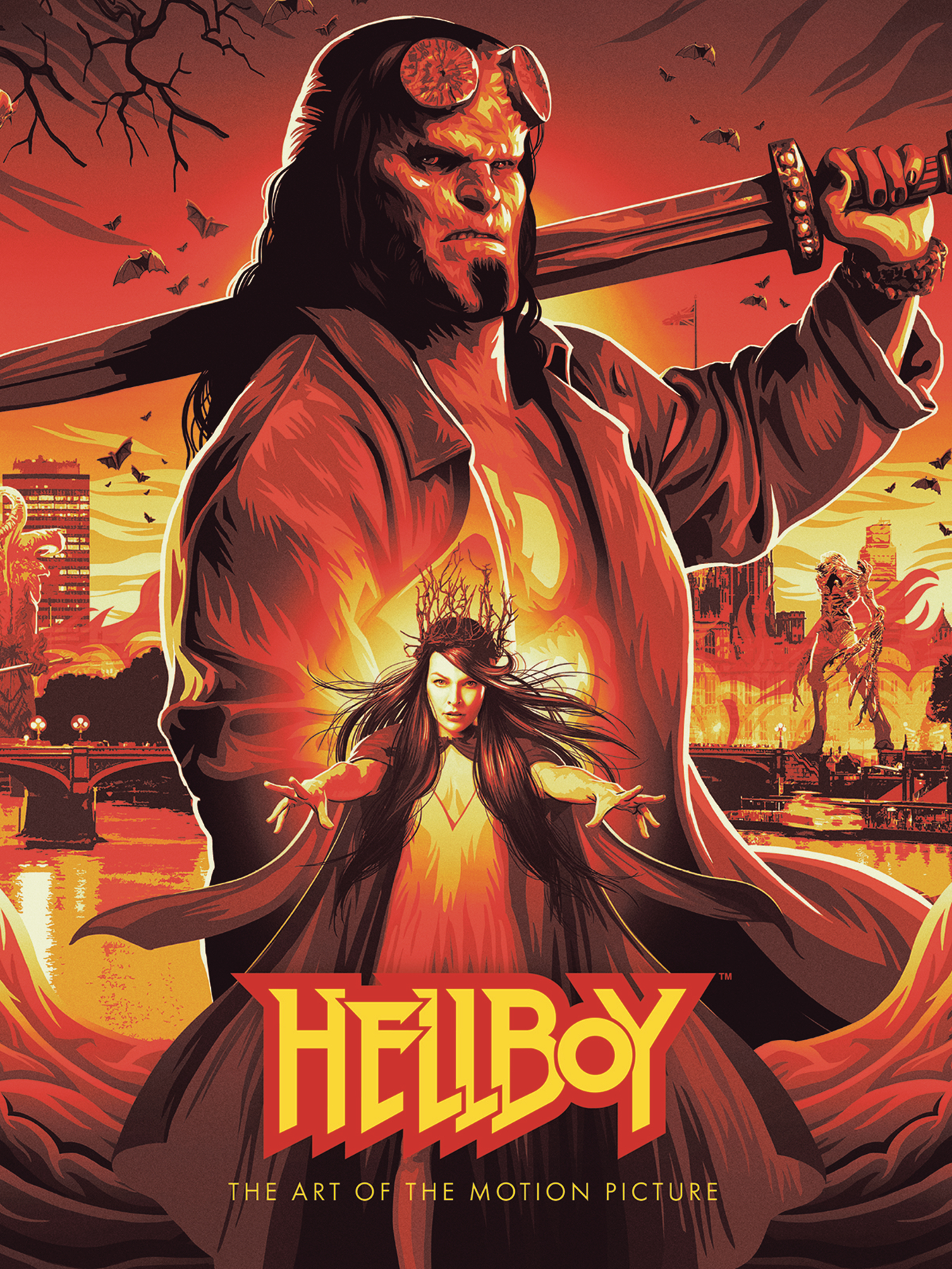 Hellboy Hardcover Art of Motion Picture
