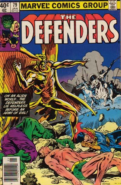 The Defenders #79 [Newsstand](1972)-Fine (5.5 – 7)