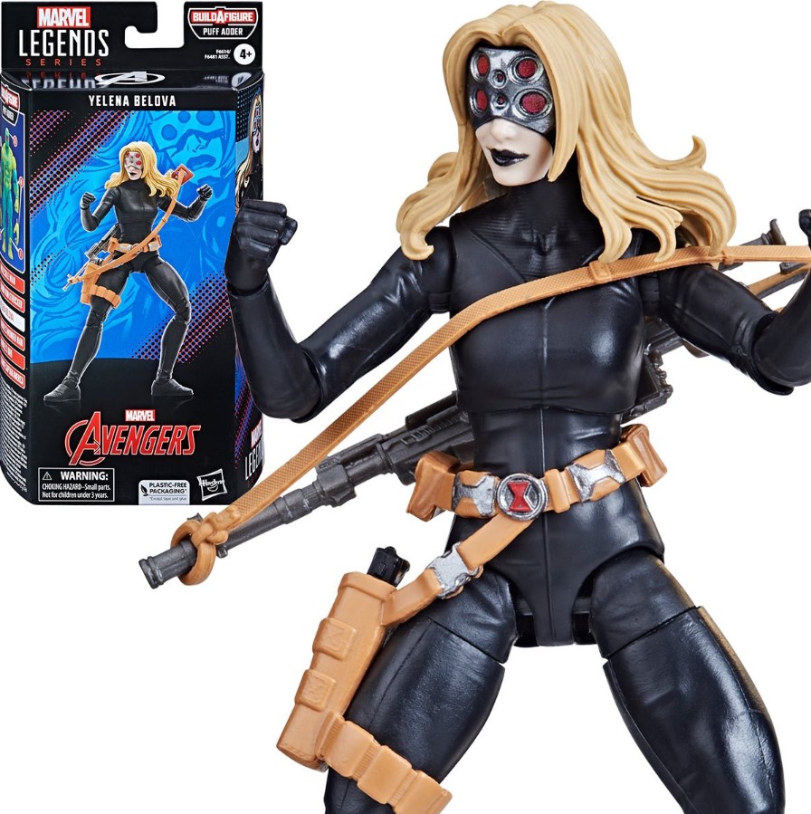 Avengers 2023 Marvel Legends Yelena Belova Black Widow 6-Inch Action Figure