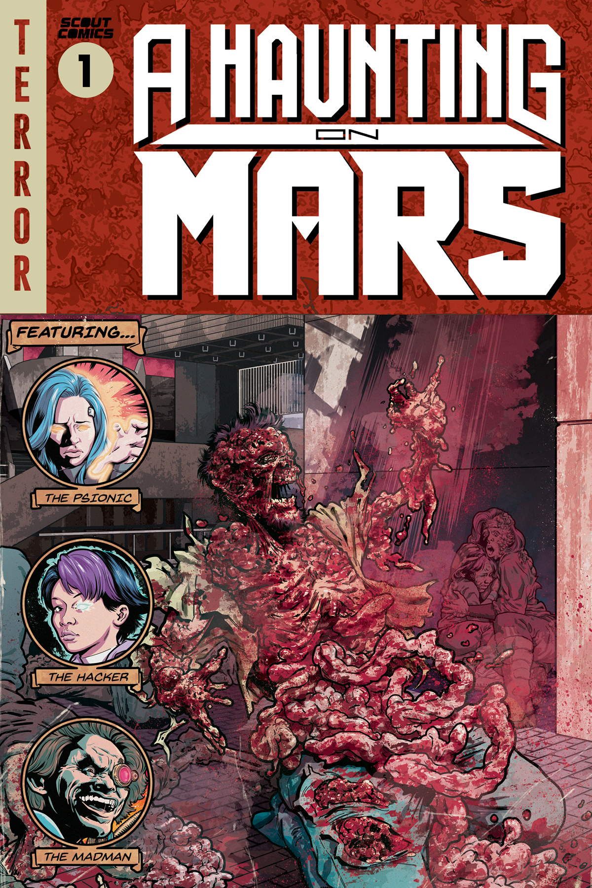 A Haunting on Mars #1 Cover A Hugo Petrus