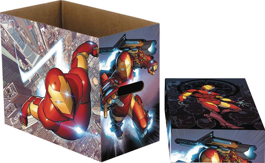 Marvel Iron Man Flight Short Comic Storage Box