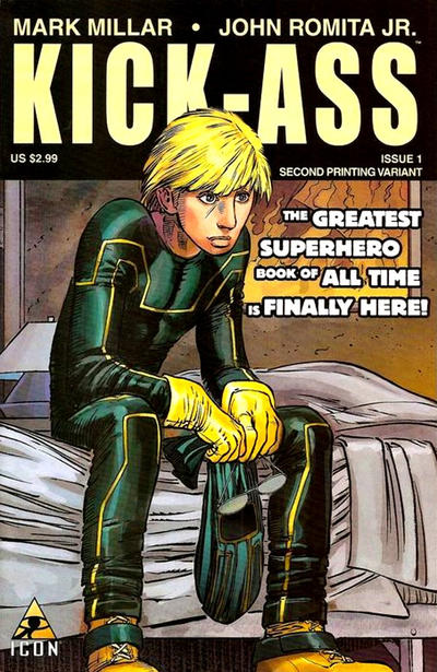 Kick-Ass #1 [Second Printing Variant]-Very Fine