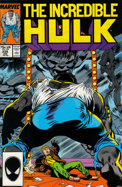 The Incredible Hulk #339 [Direct]-Fine