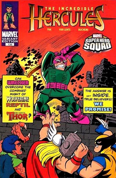 Incredible Hercules #135 [Super Hero Squad Variant Edition]-Near Mint (9.2 - 9.8)