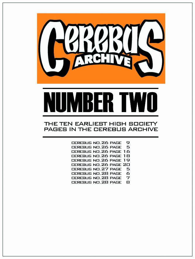 Cerebus Archive Volume 2