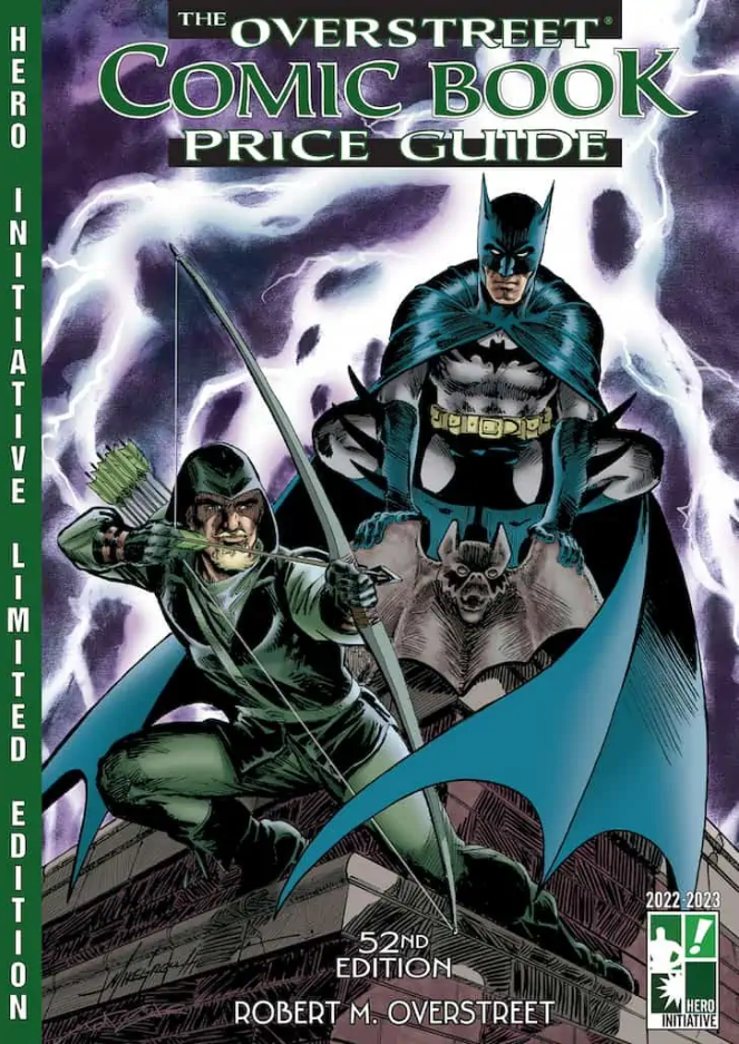 Overstreet Comic Book Price Guide Hardcover Volume 52 Batman & Green Arrow Hero Initiative Exclusive