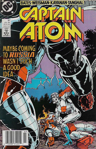 Captain Atom #31 [Newsstand]-Near Mint (9.2 - 9.8)