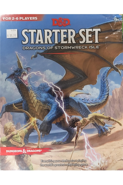 Dungeons And Dragons Starter Set (Damaged Box) Dragons of Stormwreck Isle