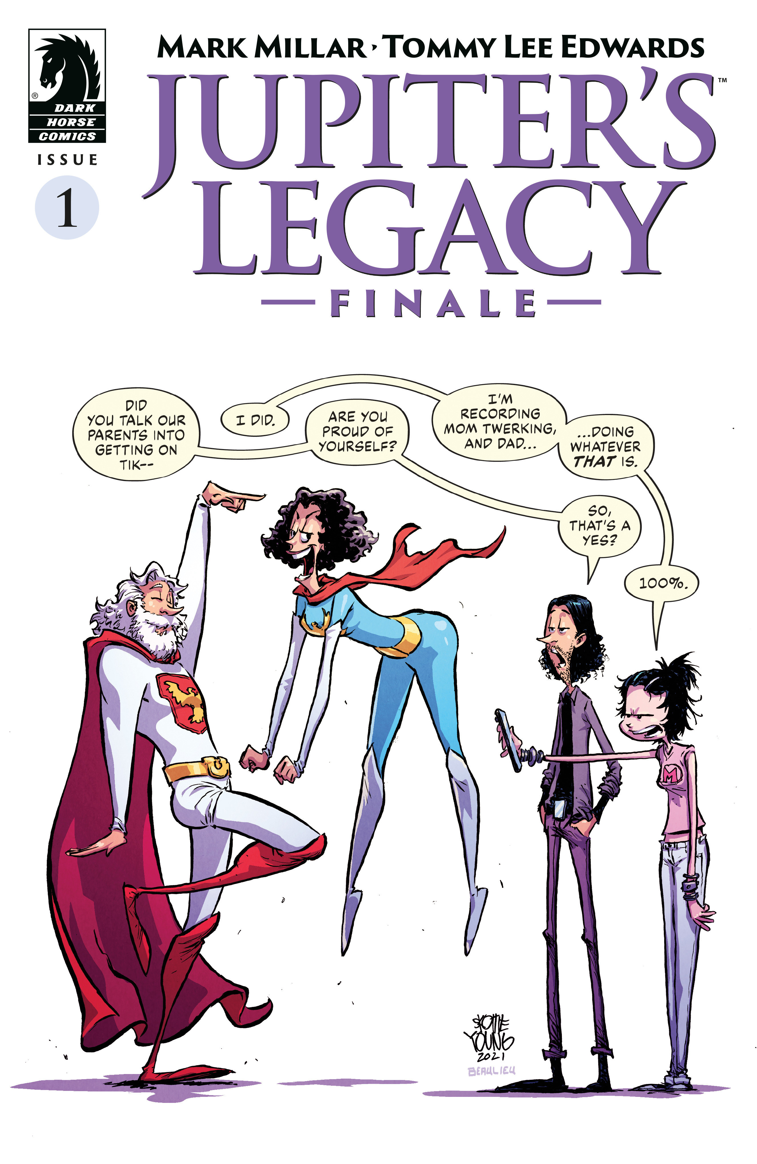 Jupiter's Legacy Finale #1 Cover D (Skottie Young)