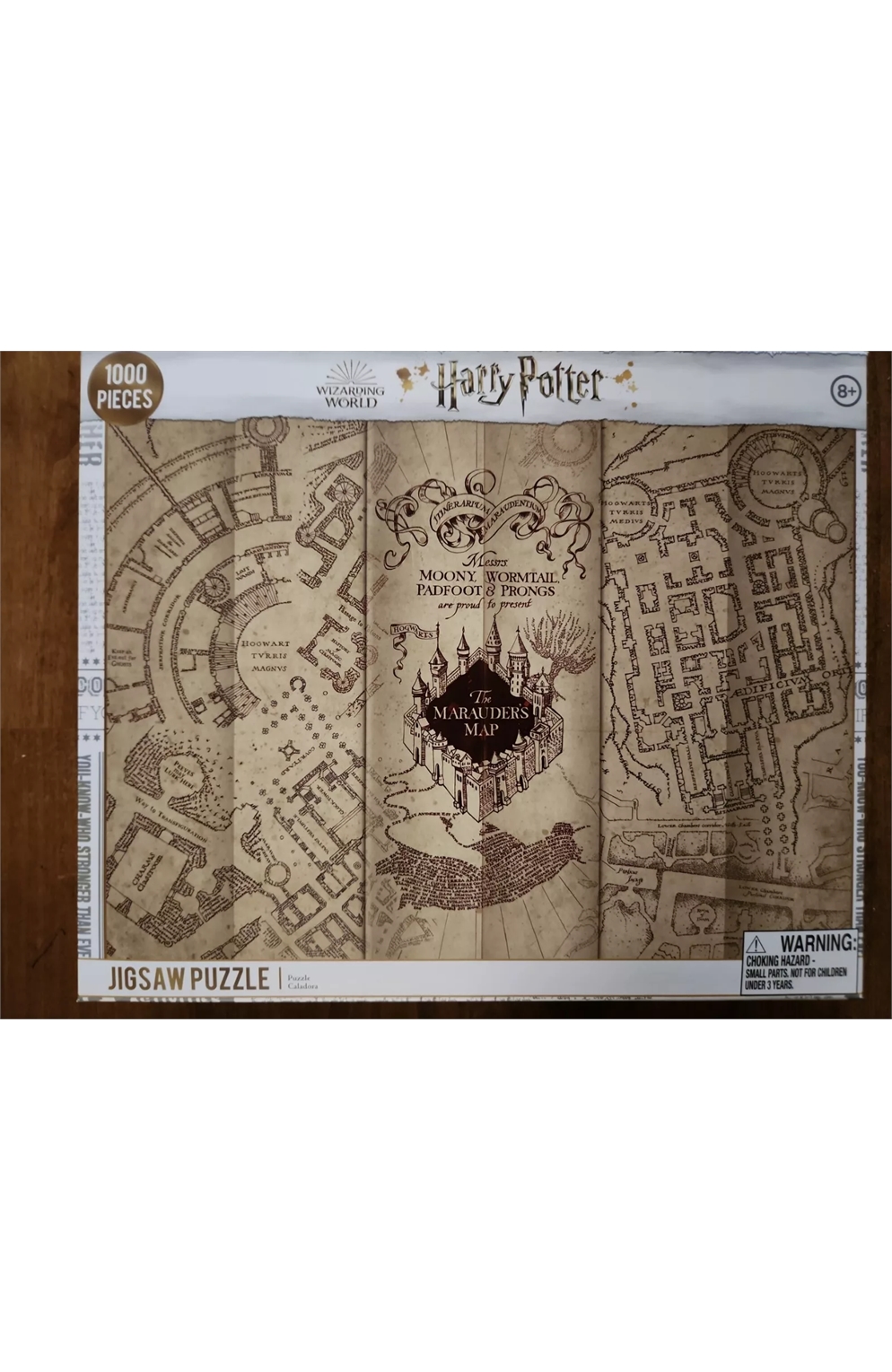 Harry Potter Marauder's Map 1000 Pc Puzzle