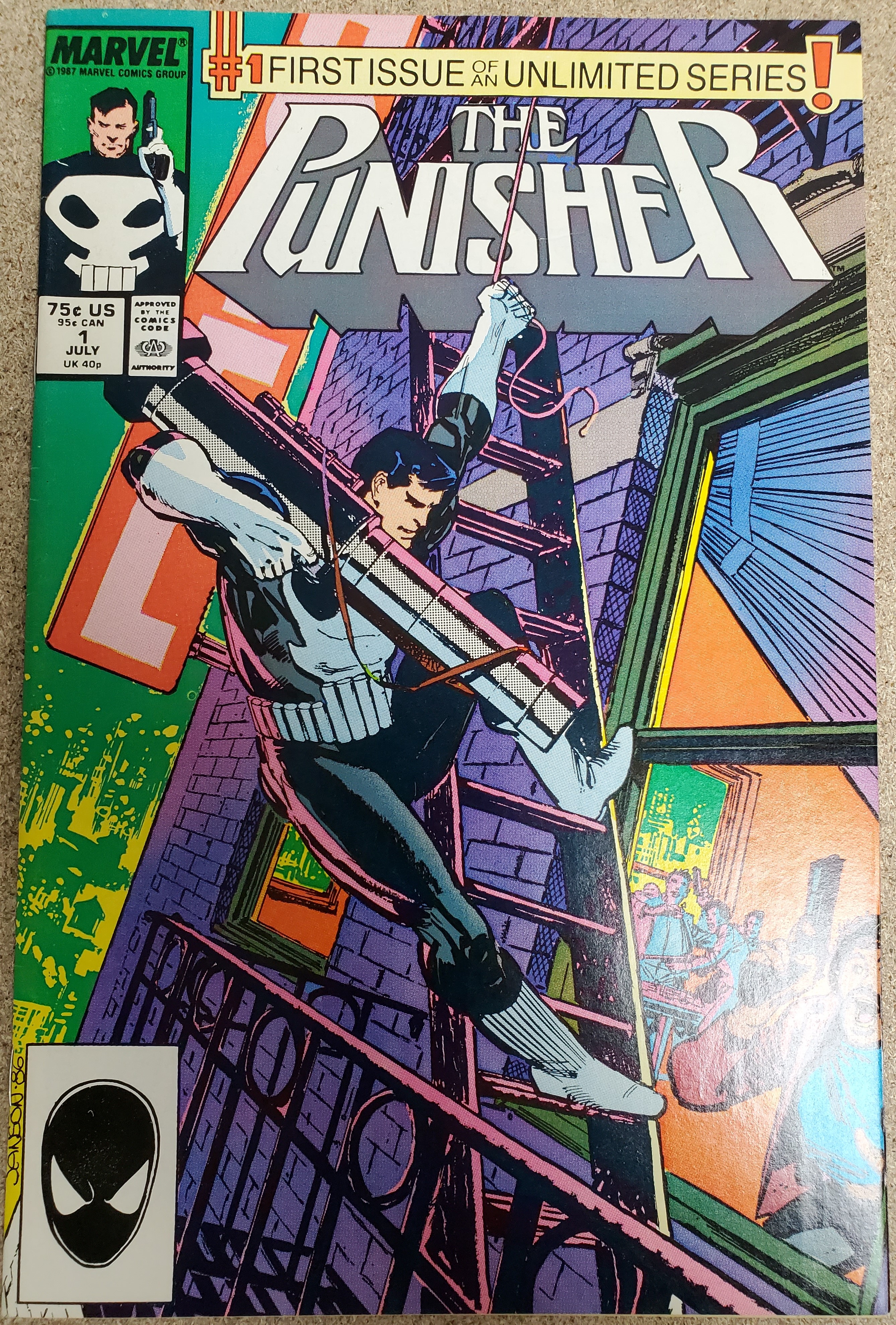Punisher #1 (Marvel 1987)