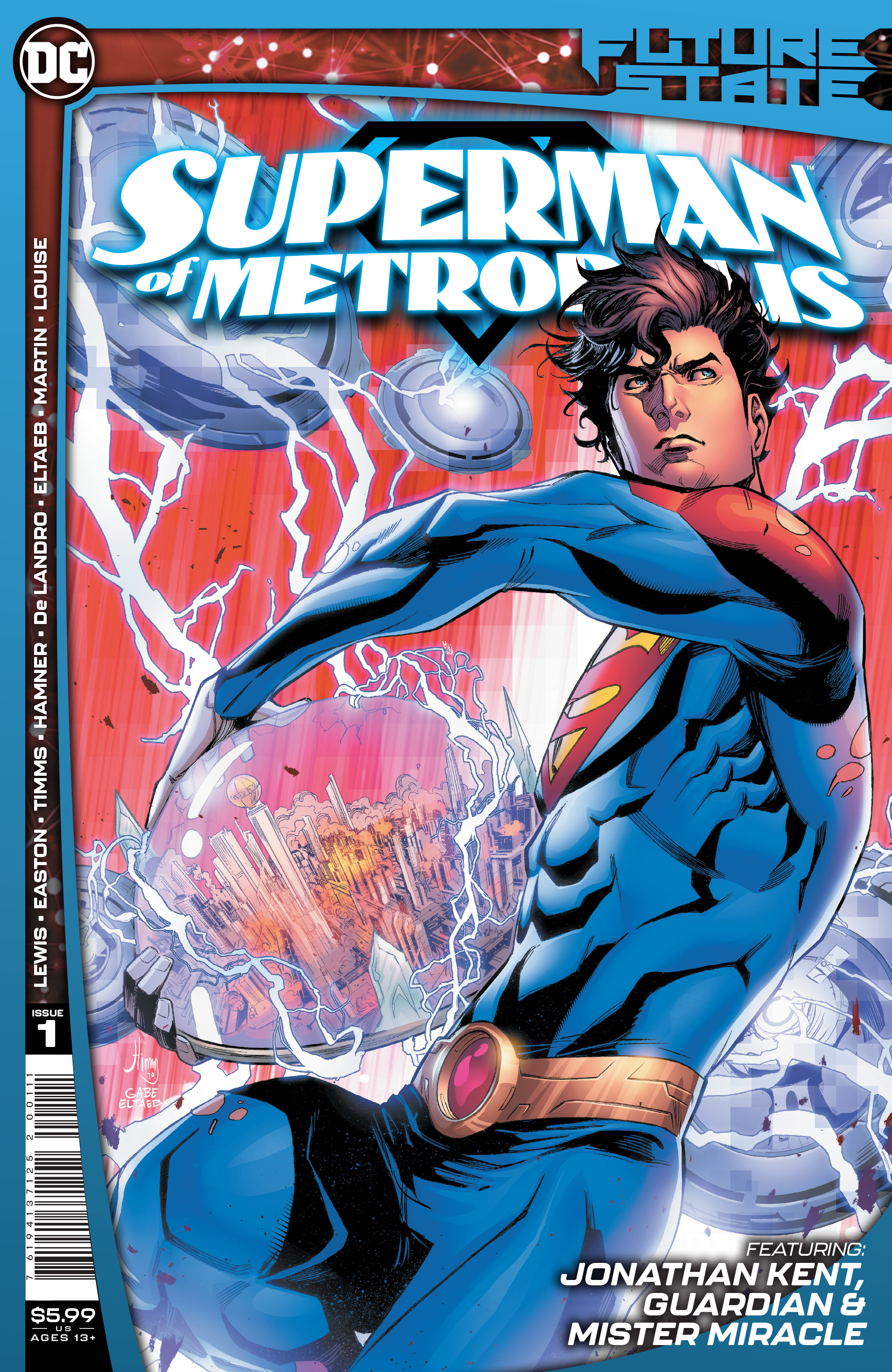 Future State Superman of Metropolis #1 Cover A John Timms (Of 2)