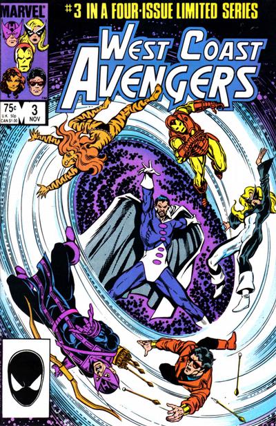 West Coast Avengers #3 [Direct]-Very Good (3.5 – 5)